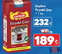 ÇAYKUR TİRYAKİ ÇAY 1 KG